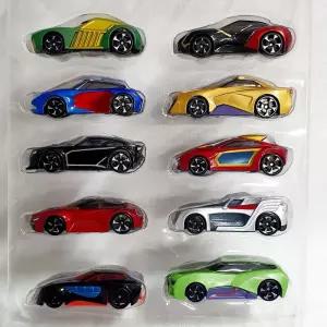 마블 GO 다이캐스트 터보 멀티팩 10종 미니카세트자동차장난감 놀이 선물 작동 남아 남아단체 미니