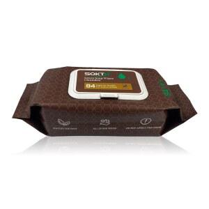 SOKTH 프리믹스 그린 비누 타투 물티슈(84개), 중 및 후용 올인원 클리닝 물티슈, 아티스트를 위한 애프터케어 용품(1팩)