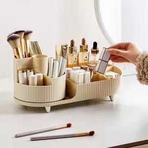 회전식 화장대 화장품 서랍장 정리대 수납함 정리함 메이크업 진열대 보관함