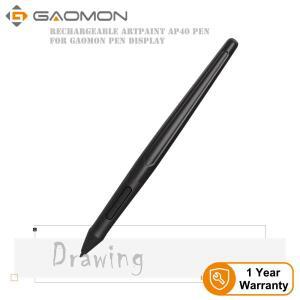 GAOMON ArtPaint AP40 디지털 드로잉 디스플레이 PD1560용 무선 아트 스타일러스 충전식 펜