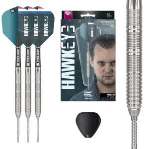 타겟 다트 케빈 도츠 1세대 스틸 팁 스위스 포인트 다트, 90% 텅스텐 23G | 플레이어 에디션 세트, 프로페셔널 세트