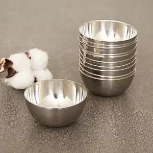 스텐 다용도 미니잔 10p주방용품 막걸리 도잔 소주 주류 미니 술잔