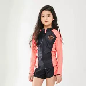 래쉬_716 포피 집업수영복팬츠 수영탑 가드 수모 모자