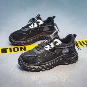 남성 2컬러 데일리 배색 메쉬 키높이 운동화 러닝화남자화 러닝화 쉬화 높이화