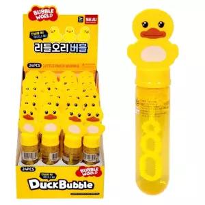 리틀 오리 버블(24개)어린이비누방울 놀이 스틱 비눗 장난감비눗 비눗완구