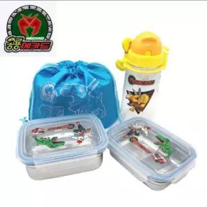 공룡메카드 주머니 스텐도시락 보틀세트아이 유치원 캐릭터 반찬픽 도시락 꾸미기 데코 소풍 어린이 키즈