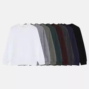 남자골지니트 맨투맨 티셔츠겨울옷 두꺼운 코디 초록색 나그랑