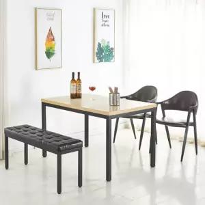 피아노 벤치 의자 인테리어 카페 식탁 쿠션 장의자