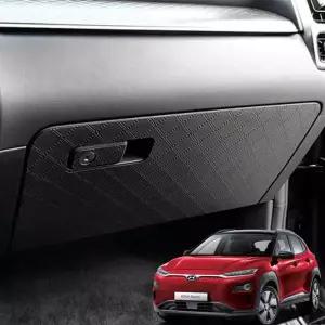 [RIZPICK]TBZ 가죽 글로브박스커버 코나 일렉트릭 스크래치방지몰딩