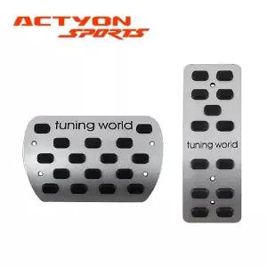 디퓨젼 튜닝페달 액티언스포츠 2P 엑셀 브레이크 커버자동차용품 차량 순정형자인 패드 패달 논슬립