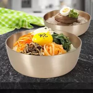 비빔기 방짜면기 냉면그릇 유기