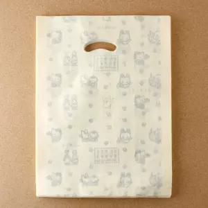 보급형 27cm 양장비닐봉투 100매(색상 택1)팬시 문구 서점 의류 옷가게 장바구니 쇼핑백 손잡이