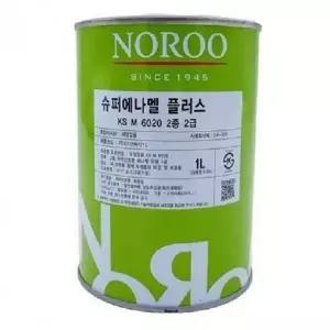 [RIZPICK]노루 슈퍼에나멜 플러스 나무색 유광 페인트 1L