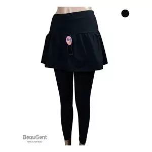 무릎나오지않는 기모 후레아 치마레깅스 부드러운소재 (HSJ-W9F06A0