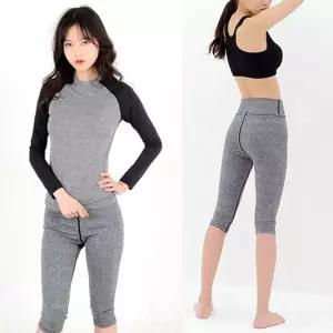 여자 비치레쉬가드 요가7부바지 레깅스 (HSJ-WFK8EZ7