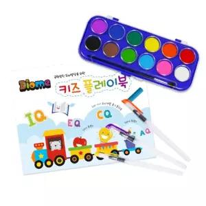 미술놀이 두뇌계발 물감 세트 (플레이) 유아