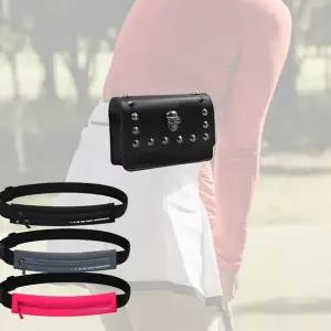 운동 힙색 슬림 벨트형 휴대용 러닝 힙색 달리기 여행 야외 거리측정기 배드민턴 액세서리 테니스 스포츠