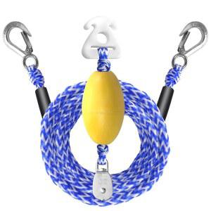 튜브용 헤비 듀티 보트 견인 하네스, 및 수상 스포츠 로프, 보트, 제트 스키, 폰툰, 웨이크보드용 셀프 센터링 하네스 라인