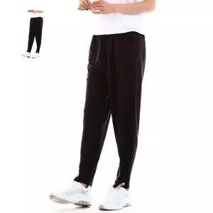 여름철 여자 시원한 쿨 아이스바지 블랙 긴바지