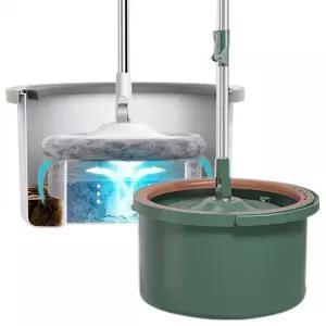 회전 물걸레 자동세척 대걸레 바닥청소 밀대업소용 통돌이 이기 핸드스핀 이걸레 이밀 원형 사무실 청소기