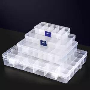 [골드스마일]다용도 멀티박스 분리형 플라스틱 10구 보관함 비즈