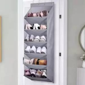 [JED] 정리 현관문 걸이형 다용도 가방 신발 보관함 옷장 포켓 수납
