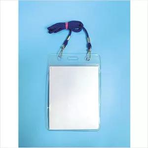c24 방수지퍼명찰대 세로(20개)행사용 스태프 ID카드목걸이 신분증 케이스 이름표 네임택 아이디 용케이스