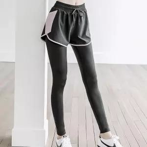 반바지+레깅스 일체형 필라테스 요가 트레이닝복 트레이닝 운동 헬스 스포츠