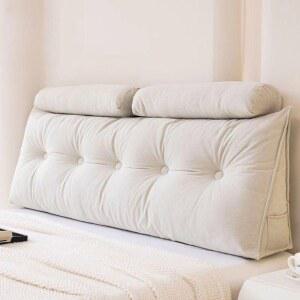 침대용 삼각 쿠션 대형 고탄성 레스트 쇼파 등받이 허리 보호