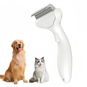 개와 고양이를 가진 반려동물을 갈퀴 탈모 털을 릴리 OYCGYLCH 위한 브러시 언더코트