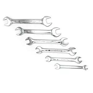 탄소강 스페너 6종 세트 패너 메가네 육각나사 파나 수전 콤비네이션 조합렌치 수공구 깔깔이