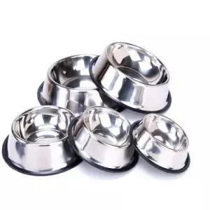 스텐 반려동물 식기 강아지 고양이 밥그릇 사료 물그릇