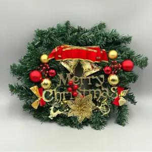 크리스마스 벽 현관 인테리어 장식 걸이 30cm이품 트리용 가정용 파티 홈파티 데코 용품 소품 용리스