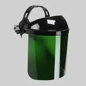 보안면 F-62BN 3 차광렌즈 밴드형 유색 부착형 산업안전모 보안경 페이스가드 보호구 면체 마스크 작업 공