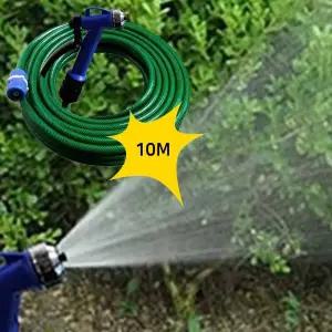 3단계 세차 호스 10m물 분사건 분무기 작업용 분사기 정원 원예용