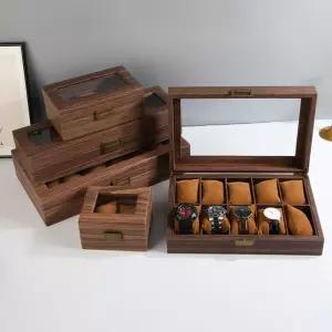 (직접검수 당일발송)10구 12구 고급 원목 시계보관함 패션 명품 보관함 거치대 진열함 진열대 정리함 케이