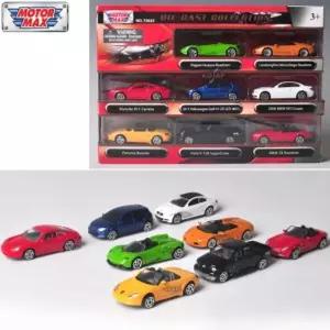 모터맥스 75635 1 64 다이캐스트 미니카 8종 세트자동차 장난감 어린이