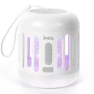 [무선/무드등]휴대용 미니 모기퇴치기 야외 날벌레퇴치 차량용 충전식 전기포충기 화이트