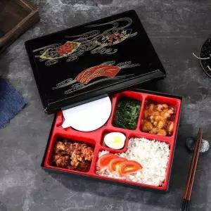 일식 도시락 초밥 용기 그릇 사각 장어 덮밥 스시 포장 벤또