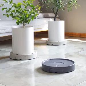 서랍형 히든바퀴 초슬림 화분받침(원형) 2호 31cm대 정리대 다용도대 물받이 심플한 받침 받힘대 받침대 둥