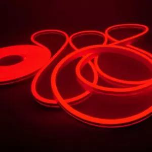 DC12V용 면발광 네온플렉스 LED바 5M롤 레드LED홈바인테리어 트렁크등 셀프인용품 자동차꾸미기 간접조명