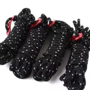 대원레포츠 리플렉티브 가이로프(3mX4set)캠핑 휴대용 다용도 캠핑줄 타프 텐트