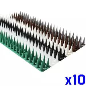 비둘기퇴치 버드스파이크 에어컨실외기 베란다 x10개안티 조류쫓기 새？i기 쫓기 쫓기망 새스파이크