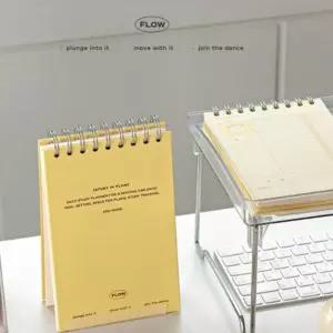 플로우 스터디플래너 만년 6개월 위클리 스케줄러관리 학습계획 시간 문구용품 사무추천 스케줄러 다이어리