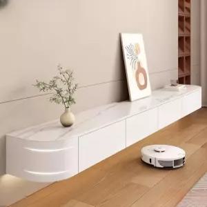 벽걸이 tv 선반 거치대 무지주 티비 장식 벽선반