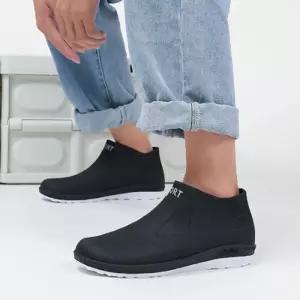 운동화 스타일 레인슈즈 플랫장화 방수신발 남자장마철 남성 숏부츠 짧은