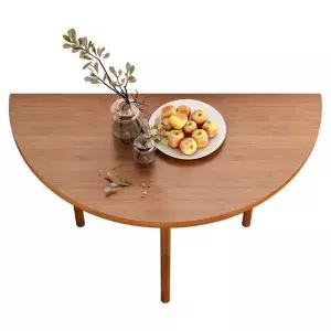 반원 테이블 하프원탁 원룸 반타원 미터 식탁 이동식