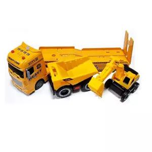 자이언트 건설 트레일러 포크레인 트럭장난감 중장비 장난감차 자동 어린이 장난감