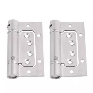 경첩(스텐 스프링 이지)2개1조자동문닫힘경첩 장력조절 꺽쇠 가구연결 방문 도어 힌지 이지