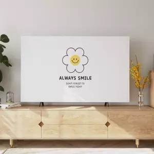 TV커버 방진 가정 패브릭 가리개 오염방지 덮개거실인테리어소품 햇빛 티비 TV 먼지 모니터 가림막 컴퓨터